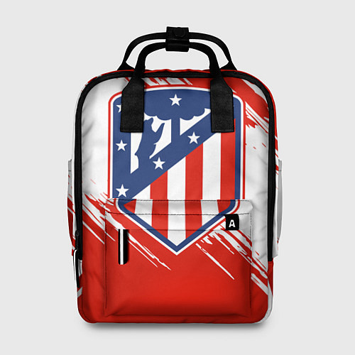 Женский рюкзак ФК Атлетико Мадрид / 3D-принт – фото 1