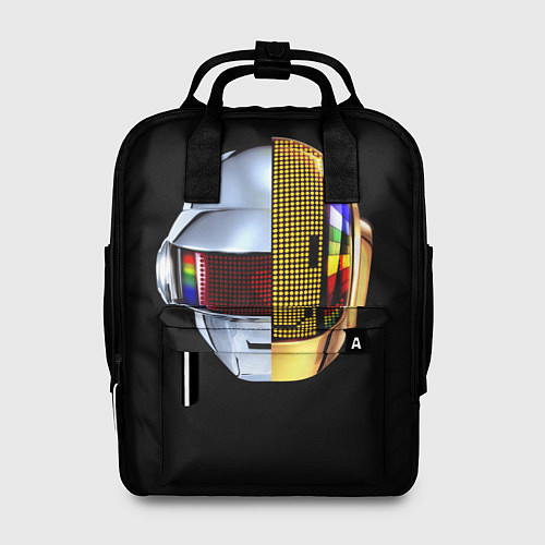 Женский рюкзак Daft Punk: Smile Helmet / 3D-принт – фото 1