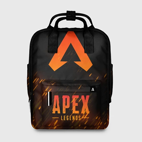 Женский рюкзак Apex Legends: Orange Flame / 3D-принт – фото 1