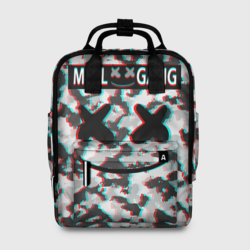 Женский рюкзак Mell x Gang / 3D-принт – фото 1