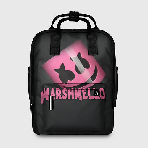 Женский рюкзак Marshmello / 3D-принт – фото 1