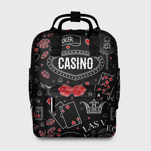 Женский рюкзак Casino / 3D-принт – фото 1