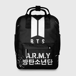 Рюкзак женский BTS ARMY, цвет: 3D-принт