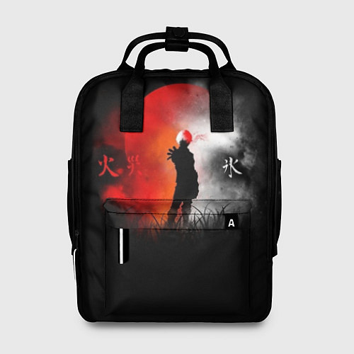 Женский рюкзак Лед и огонь Ice and Fire / 3D-принт – фото 1