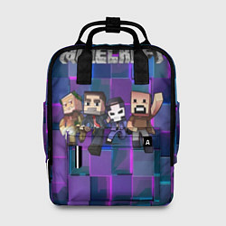 Рюкзак женский Minecraft Heroes, цвет: 3D-принт
