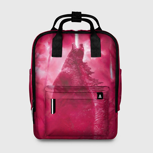 Женский рюкзак Red Godzilla / 3D-принт – фото 1