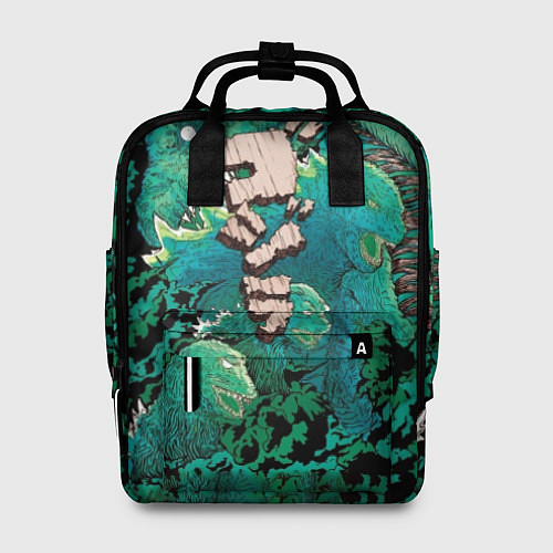 Женский рюкзак Forest Godzilla / 3D-принт – фото 1