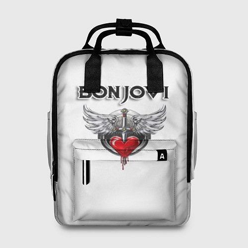 Женский рюкзак Bon Jovi / 3D-принт – фото 1