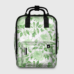 Рюкзак женский Пышная растительность, цвет: 3D-принт