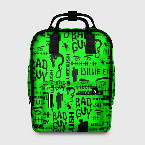 Женский рюкзак Billie Eilish: Bad Guy / 3D-принт – фото 1