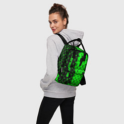 Рюкзак женский BILLIE EILISH x LV Green, цвет: 3D-принт — фото 2