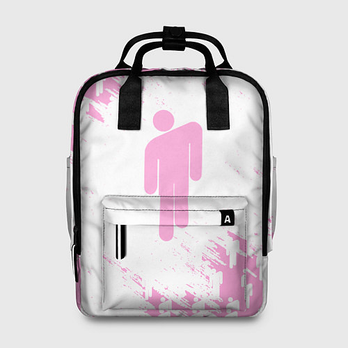 Женский рюкзак Billie Eilish: Pink Style / 3D-принт – фото 1