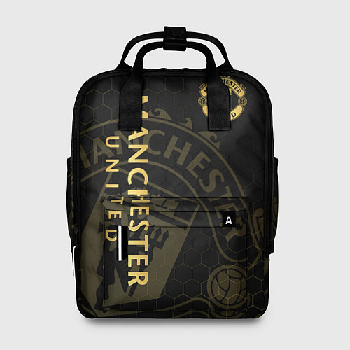 Женский рюкзак Манчестер Юнайтед - team coat of arms / 3D-принт – фото 1