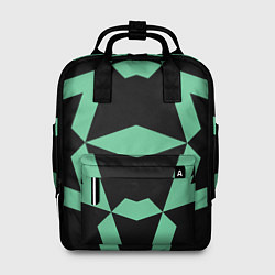Рюкзак женский Abstract zigzag pattern, цвет: 3D-принт
