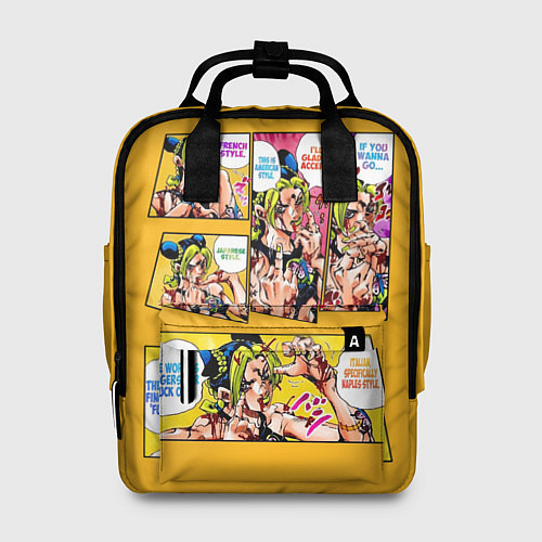 Женский рюкзак Приключения ДжоДжо / 3D-принт – фото 1