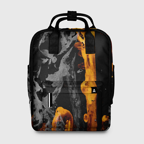 Женский рюкзак Black Gold / 3D-принт – фото 1