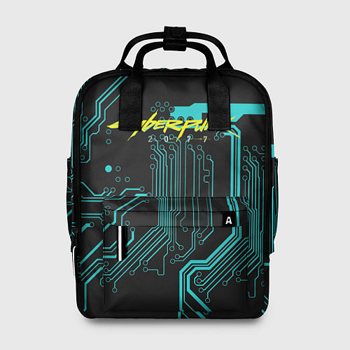 Женский рюкзак Cyberpunk 2077 / 3D-принт – фото 1