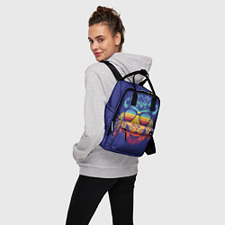 Рюкзак женский LION2, цвет: 3D-принт — фото 2
