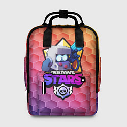 Рюкзак женский BRAWL STARS 8-BIT, цвет: 3D-принт
