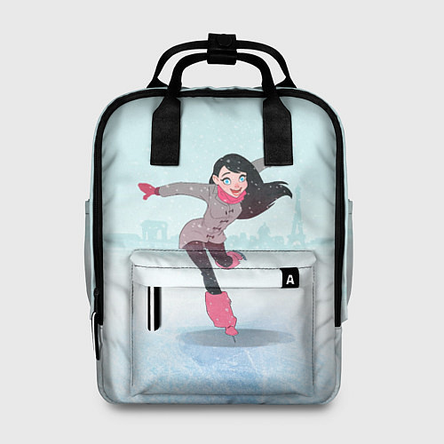 Женский рюкзак Фигурное катание / 3D-принт – фото 1