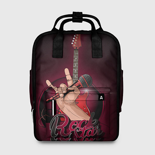 Женский рюкзак Rock Star / 3D-принт – фото 1