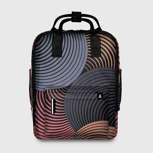 Женский рюкзак Абстрактный узор / 3D-принт – фото 1