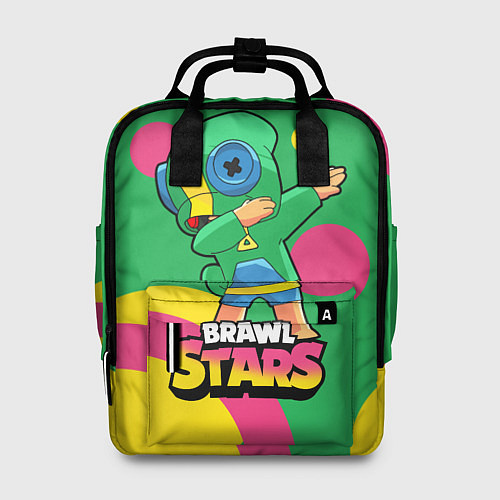 Женский рюкзак Brawl Stars Leon, Dab / 3D-принт – фото 1