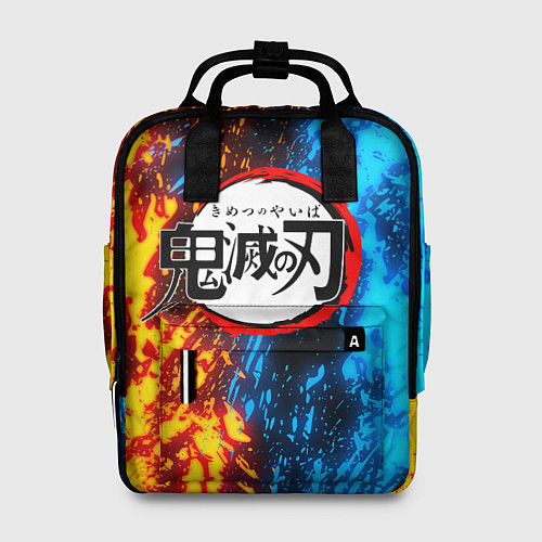 Женский рюкзак KIMETSU NO YAIBA / 3D-принт – фото 1