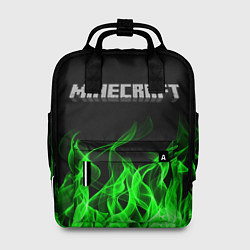 Рюкзак женский MINECRAFT FIRE, цвет: 3D-принт