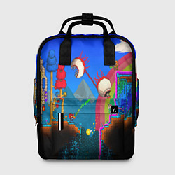 Рюкзак женский TERRARIA GAME, цвет: 3D-принт