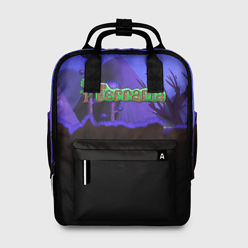 Женский рюкзак TERRARIA / 3D-принт – фото 1