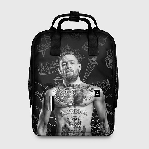 Женский рюкзак CONOR McGREGOR / 3D-принт – фото 1