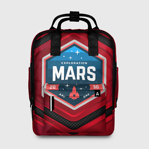 Женский рюкзак MARS NASA / 3D-принт – фото 1