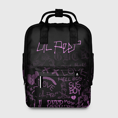 Женский рюкзак LIL PEEP / 3D-принт – фото 1