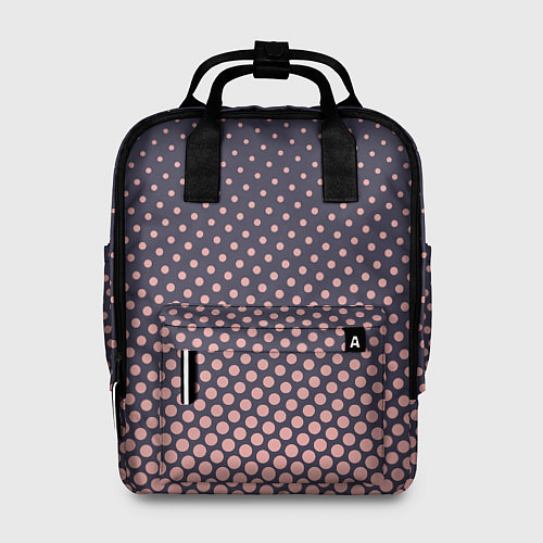 Женский рюкзак Dots pattern / 3D-принт – фото 1