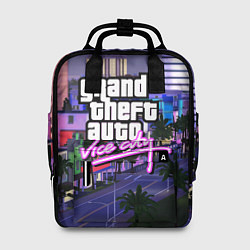 Рюкзак женский Grand Theft Auto Vice City, цвет: 3D-принт