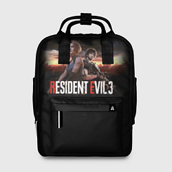Рюкзак женский Resident Evil 3, цвет: 3D-принт