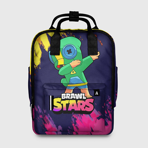 Женский рюкзак Brawl Stars Leon, Dab / 3D-принт – фото 1