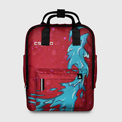 Рюкзак женский CS GO Water Elemental, цвет: 3D-принт