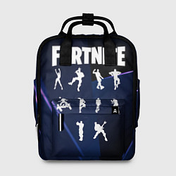 Рюкзак женский Fortnite танцы, цвет: 3D-принт
