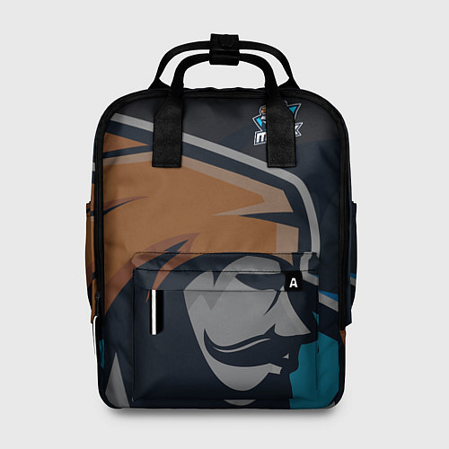 Женский рюкзак Форма Monk / 3D-принт – фото 1