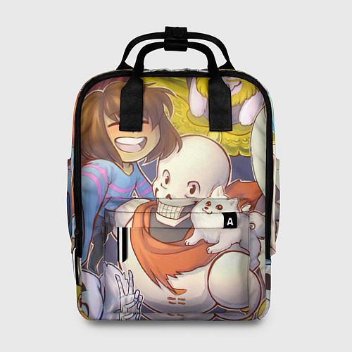 Женский рюкзак UNDERTALE / 3D-принт – фото 1