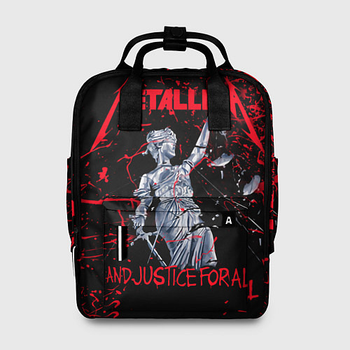 Женский рюкзак Metallica / 3D-принт – фото 1