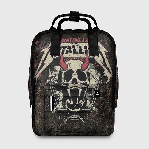 Женский рюкзак Metallica / 3D-принт – фото 1