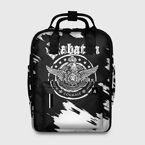 Женский рюкзак Sabaton / 3D-принт – фото 1
