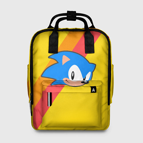 Женский рюкзак SONIC / 3D-принт – фото 1