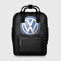 Рюкзак женский Volkswagen Logo, цвет: 3D-принт