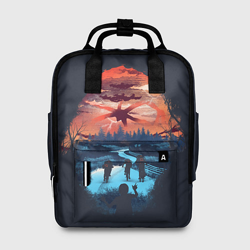 Женский рюкзак Очень Странные Дела / 3D-принт – фото 1