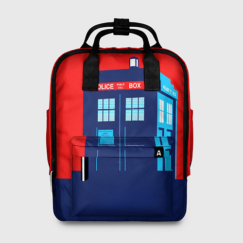 Женский рюкзак IN TARDIS WE TRUST / 3D-принт – фото 1