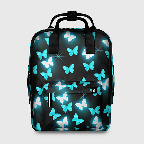 Женский рюкзак Бабочки / 3D-принт – фото 1